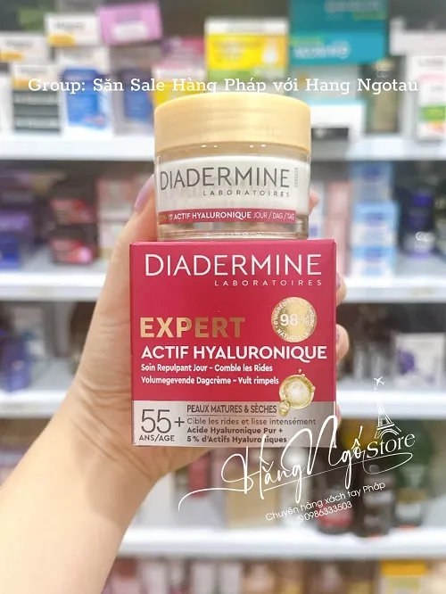 Kem Dưỡng Diadermine Expert Actif Hyaluronique Ngày & Đêm (Cặp 2 x 50ml) - Ảnh 3