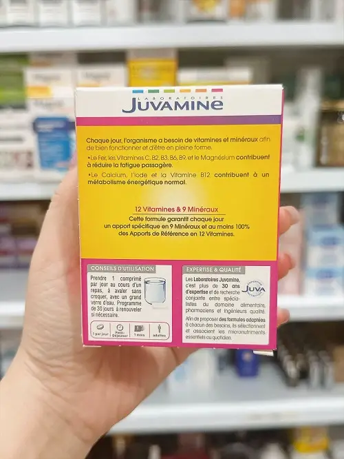 Vitamin tong hop Juvamine 3