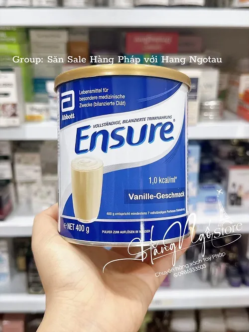 Sữa Ensure nội địa Đức
