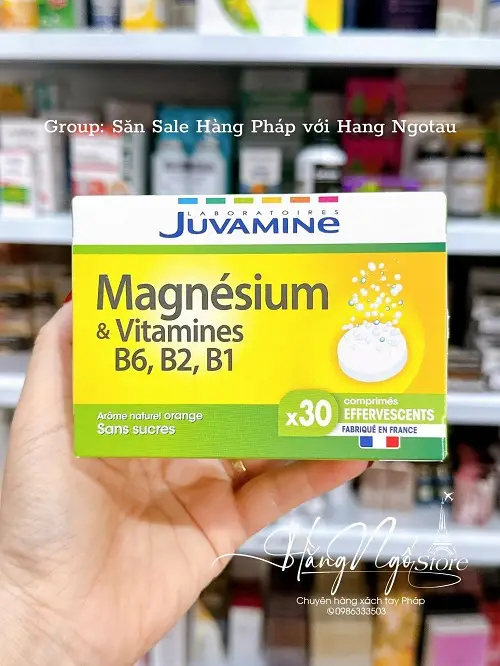 vien sui bo sung Magie và Vitamin B JuvaMine